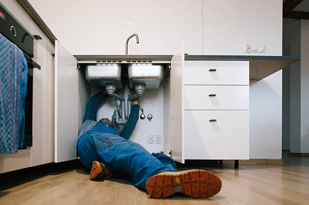 Professional Drain Cleaning technician working in Robertsdale, AL